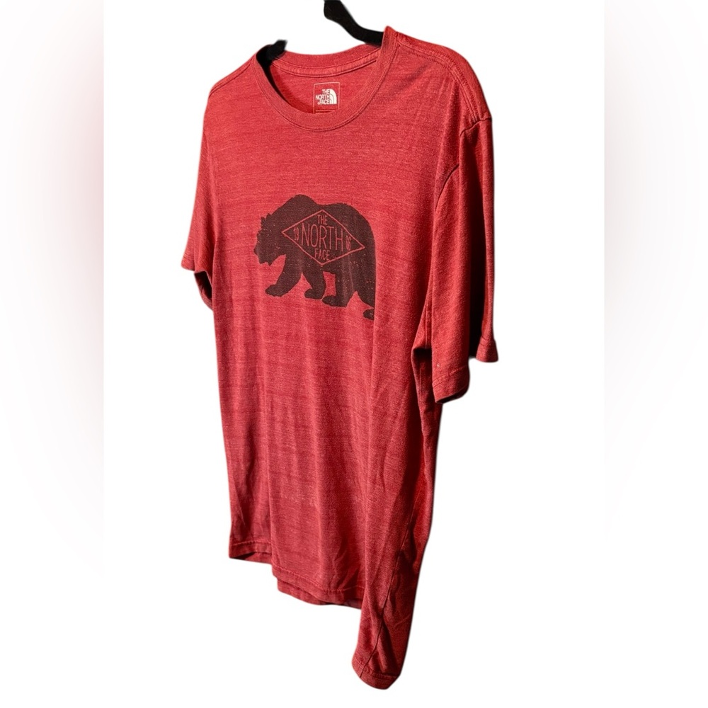The North Face Evolution TNF Bear Graphic T-Shirt Size Large Outdoor Hiking Tee - Picture 4 of 7